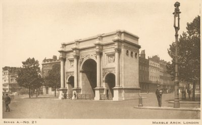 El Arco de Mármol, Londres de English Photographer