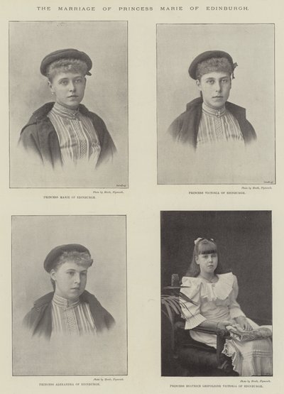El matrimonio de la princesa María de Edimburgo de English Photographer