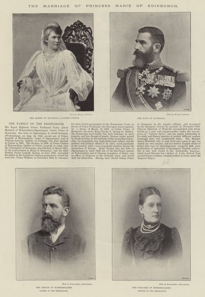 El matrimonio de la princesa María de Edimburgo de English Photographer