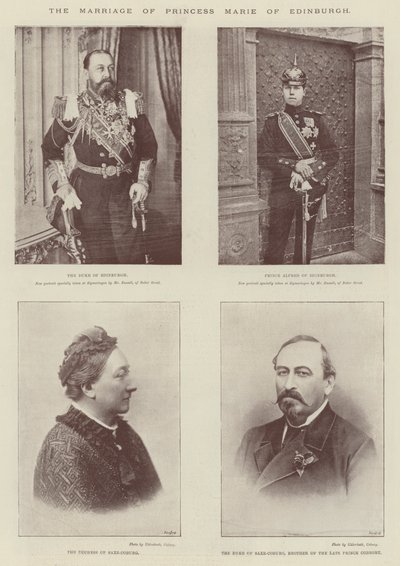 El matrimonio de la princesa María de Edimburgo de English Photographer