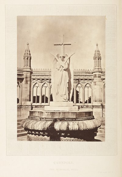 El pozo conmemorativo, Cawnpore de English Photographer