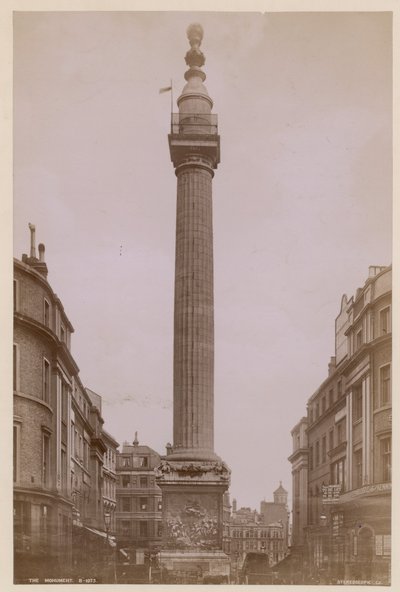 El Monumento, Londres de English Photographer