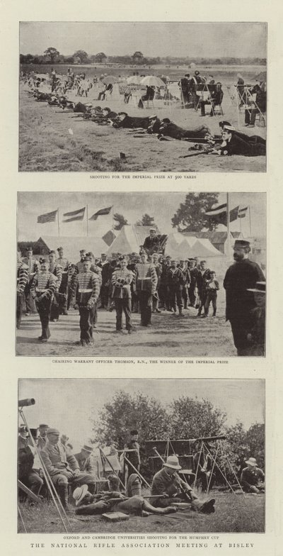 La reunión de la Asociación Nacional de Rifles en Bisley de English Photographer