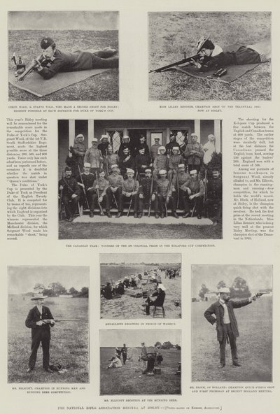 La Reunión de la Asociación Nacional de Rifles en Bisley de English Photographer