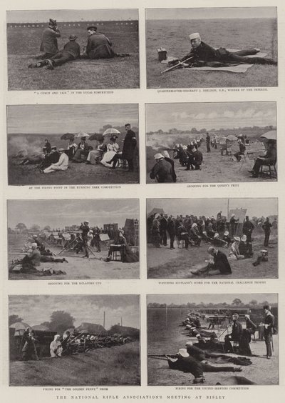 La reunión de la Asociación Nacional de Rifles en Bisley de English Photographer
