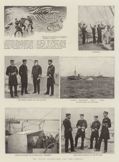 Las maniobras navales y la cámara de English Photographer