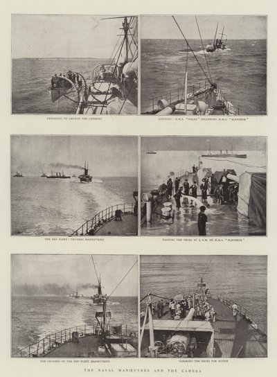 Las maniobras navales y la cámara de English Photographer