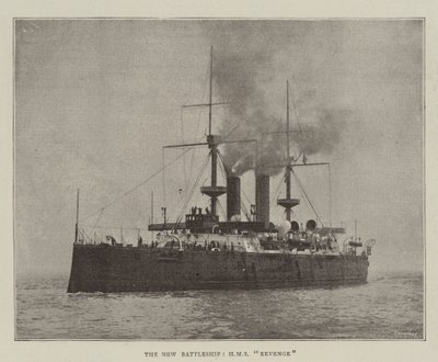 El nuevo acorazado, HMS Revenge de English Photographer