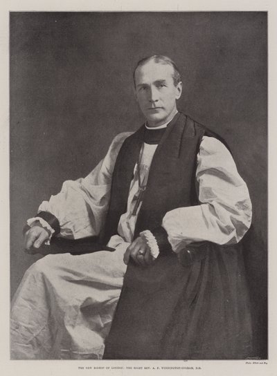 El Nuevo Obispo de Londres, el Reverendo A F Winnington-Ingram, DD de English Photographer