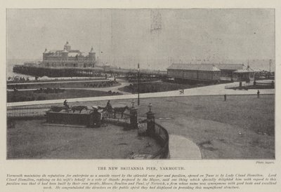 El Nuevo Muelle de Britannia, Yarmouth de English Photographer