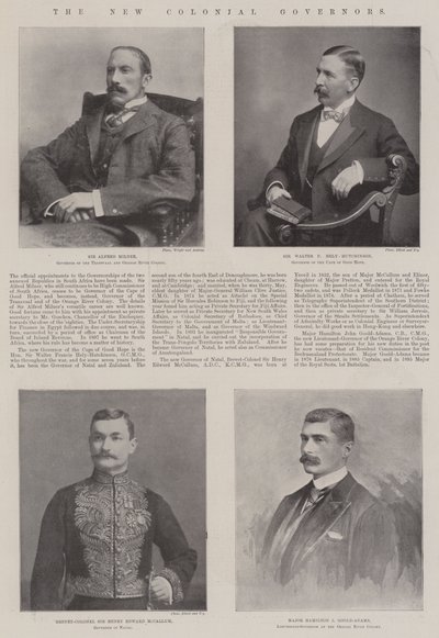 Los nuevos gobernadores coloniales de English Photographer
