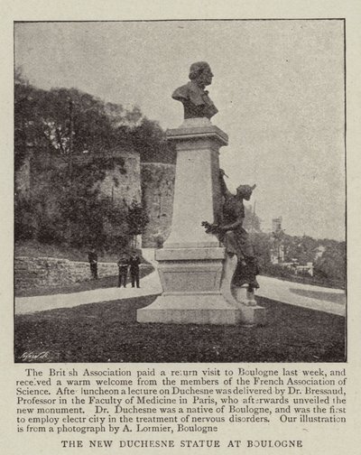 La nueva estatua de Duchesne en Boulogne de English Photographer