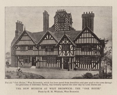 El nuevo museo en West Bromwich, la Casa de Roble de English Photographer