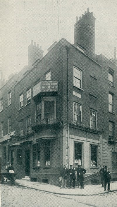 The Old Cheshire Cheese, Surrey Street, Strand, Londres de English Photographer