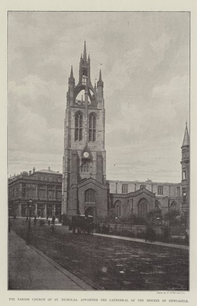 La Iglesia Parroquial de San Nicolás, designada Catedral de la Diócesis de Newcastle de English Photographer