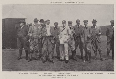 El handicap de golf parlamentario en Deal el 11 de mayo de English Photographer