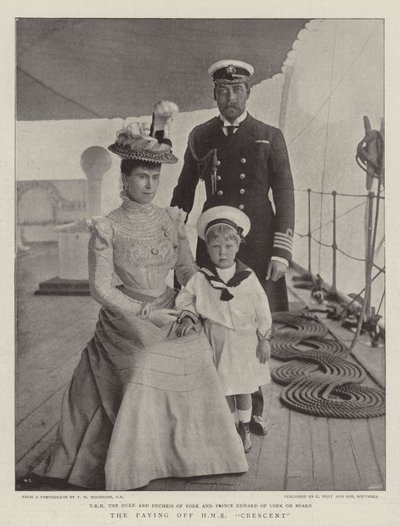 El pago del HMS Crescent de English Photographer