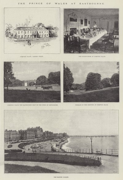 El Príncipe de Gales en Eastbourne de English Photographer