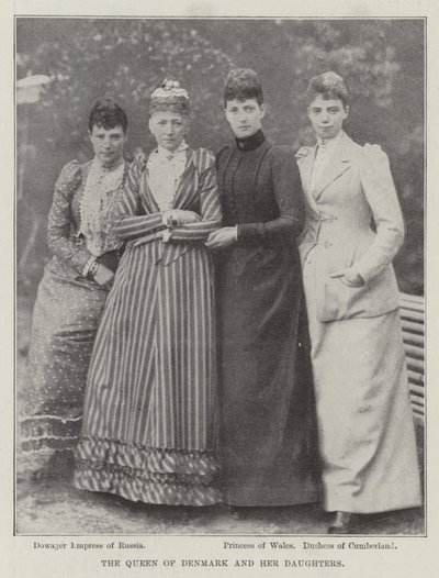 La Reina de Dinamarca y sus Hijas de English Photographer