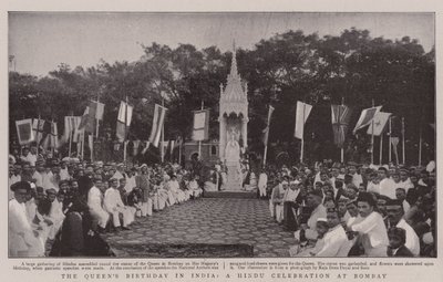 El cumpleaños de la Reina en India, una celebración hindú en Bombay de English Photographer