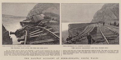 El accidente ferroviario en Penmaenmawr, Gales del Norte de English Photographer