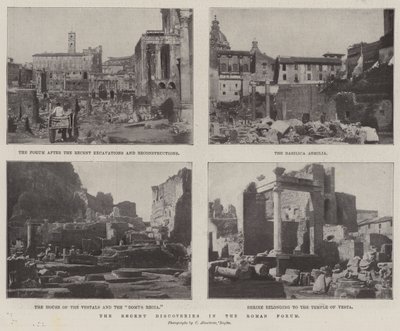 Los recientes descubrimientos en el Foro Romano de English Photographer