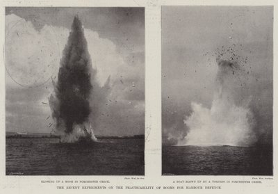 Los Recientes Experimentos sobre la Viabilidad de Barreras para la Defensa del Puerto de English Photographer