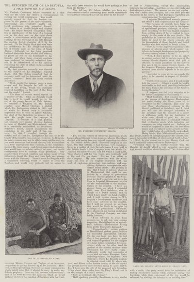 La muerte reportada de Lo Bengula de English Photographer