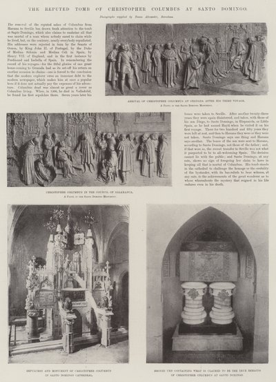 La supuesta tumba de Cristóbal Colón en Santo Domingo de English Photographer