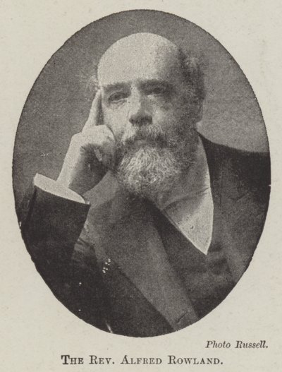 El Reverendo Alfred Rowland de English Photographer
