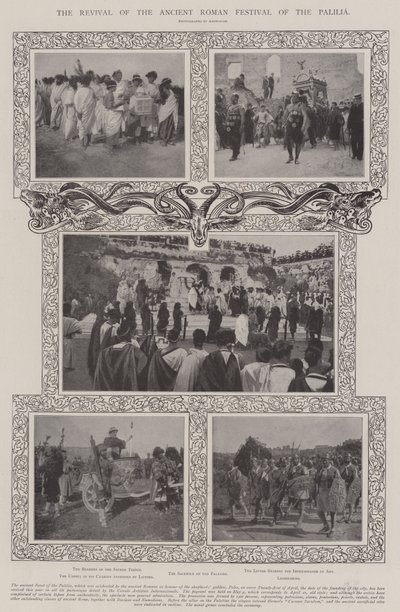 El renacimiento del antiguo festival romano de la Palilia de English Photographer
