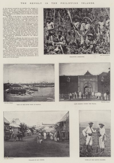 La revuelta en las Islas Filipinas de English Photographer