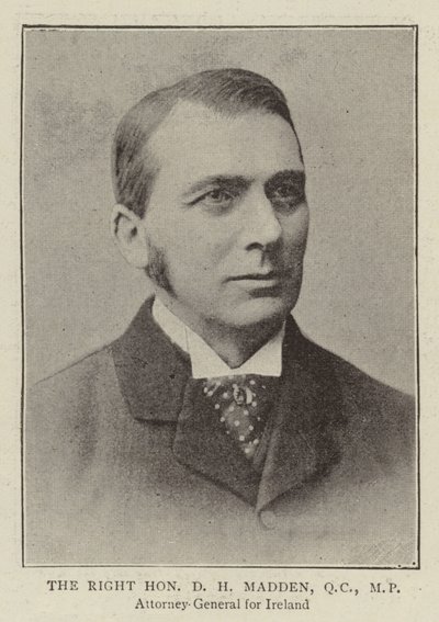 El Muy Honorable D H Madden, QC, MP de English Photographer