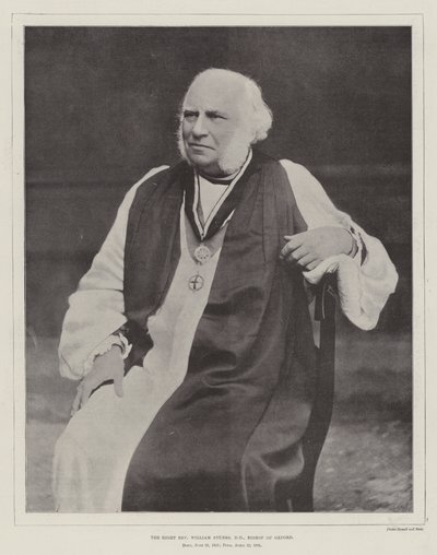 El Reverendo William Stubbs, DD, Obispo de Oxford de English Photographer