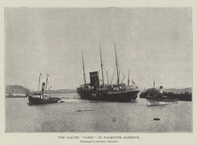 El Paris Salvado en el Puerto de Falmouth de English Photographer