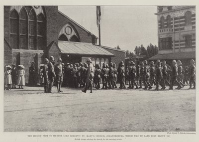 El segundo complot para asesinar a Lord Roberts, la iglesia de St Mary, Johannesburgo, que iba a ser volada de English Photographer
