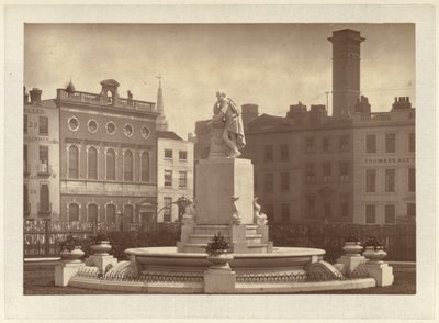 La Fuente y Estatua de Shakespeare en Leicester Square de English Photographer