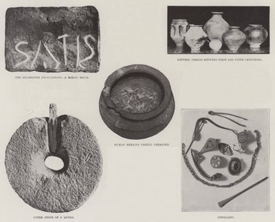 Las excavaciones de Silchester de English Photographer