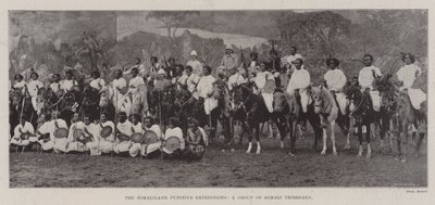 Las Expediciones Punitivas de Somalilandia, un Grupo de Tribus Somalíes de English Photographer