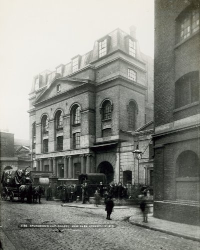 La Antigua Capilla de Spurgeon, New Park Street de English Photographer