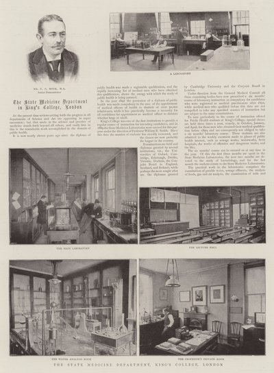 El Departamento de Medicina del Estado, King