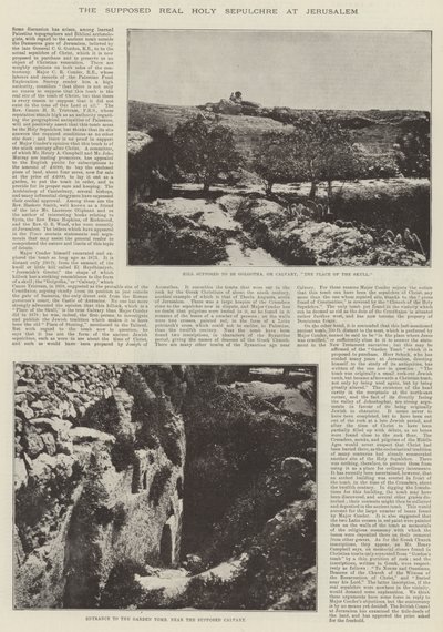 El supuesto verdadero Santo Sepulcro en Jerusalén de English Photographer