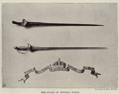 La espada del general Wolfe de English Photographer