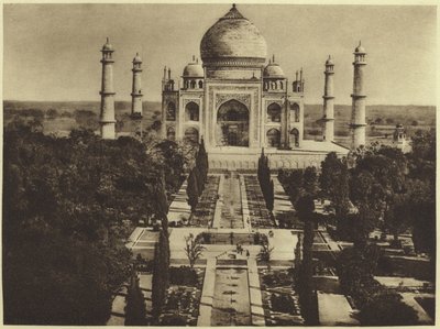 El Taj-Mahal en Agra de English Photographer