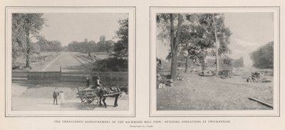 La Amenaza de Desfiguración de la Vista de Richmond Hill, Operaciones de Construcción en Twickenham de English Photographer
