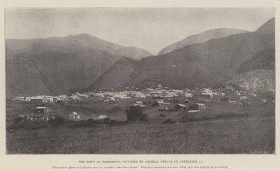 La ciudad de Barberton, ocupada por el General French el 13 de septiembre de English Photographer