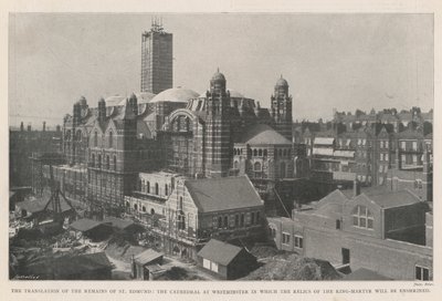 La Traslación de los Restos de San Edmundo, la Catedral en Westminster donde se Enshrinearán las Reliquias del Rey Mártir de English Photographer