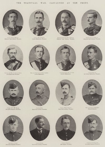 La guerra de Transvaal, bajas en el frente de English Photographer