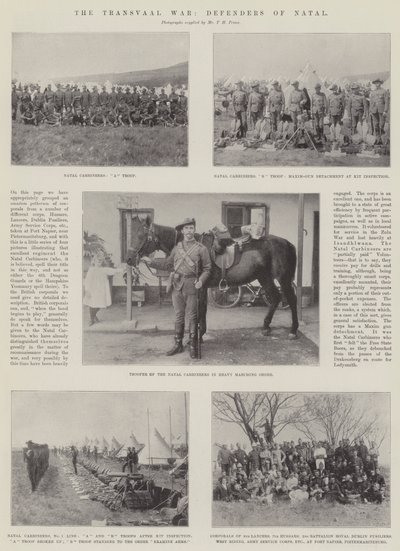 La Guerra del Transvaal, Defensores de Natal de English Photographer
