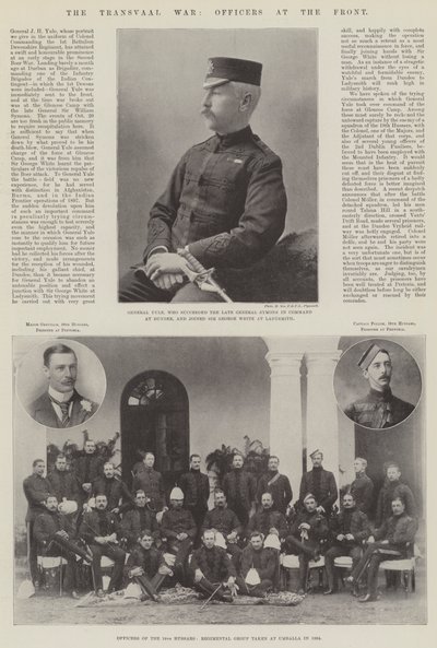 La Guerra del Transvaal, Oficiales en el Frente de English Photographer